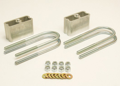 Belltech Universal 3" Lowering Block Kit without Taper - Click Image to Close